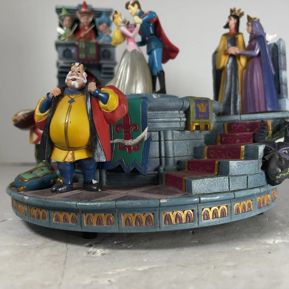 Disney Sleeping Beauty Once Upon a Dream Musical Snow Globe FOR PARTS
